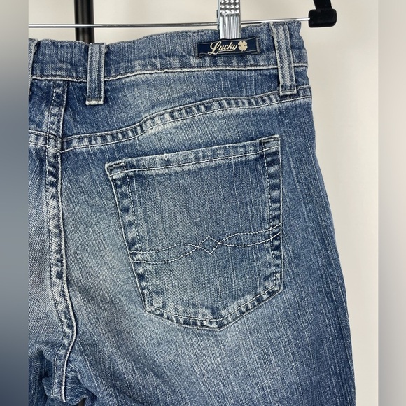 Lucky Brand Blue Classic Rider Crop Denim Jeans - Picture 4 of 7